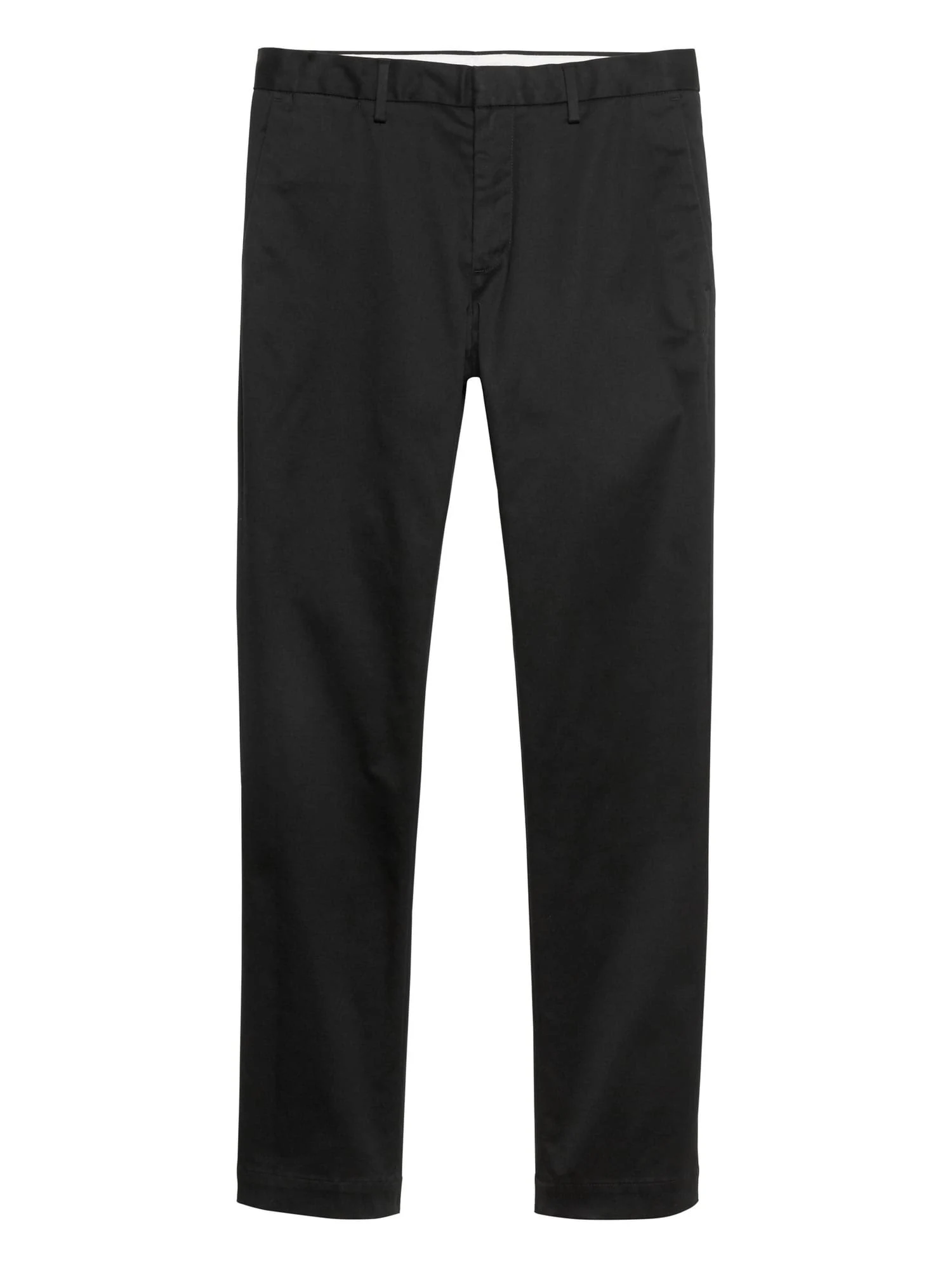 Banana Republic Men's Aiden Slim Rapid Movement Chino Pant Black Size 42W 32L