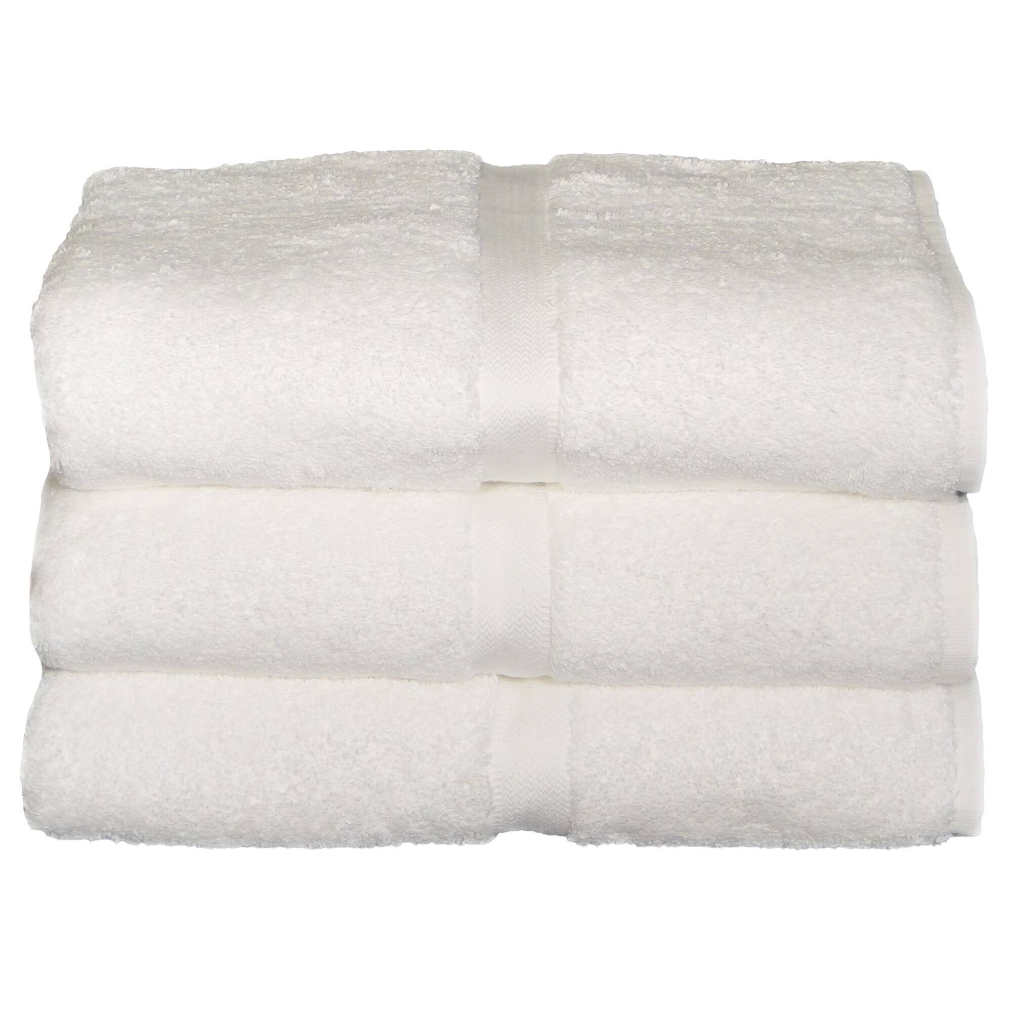 Chelsea Collection Hotel/Hospitality Towel Set White Bath Sheet