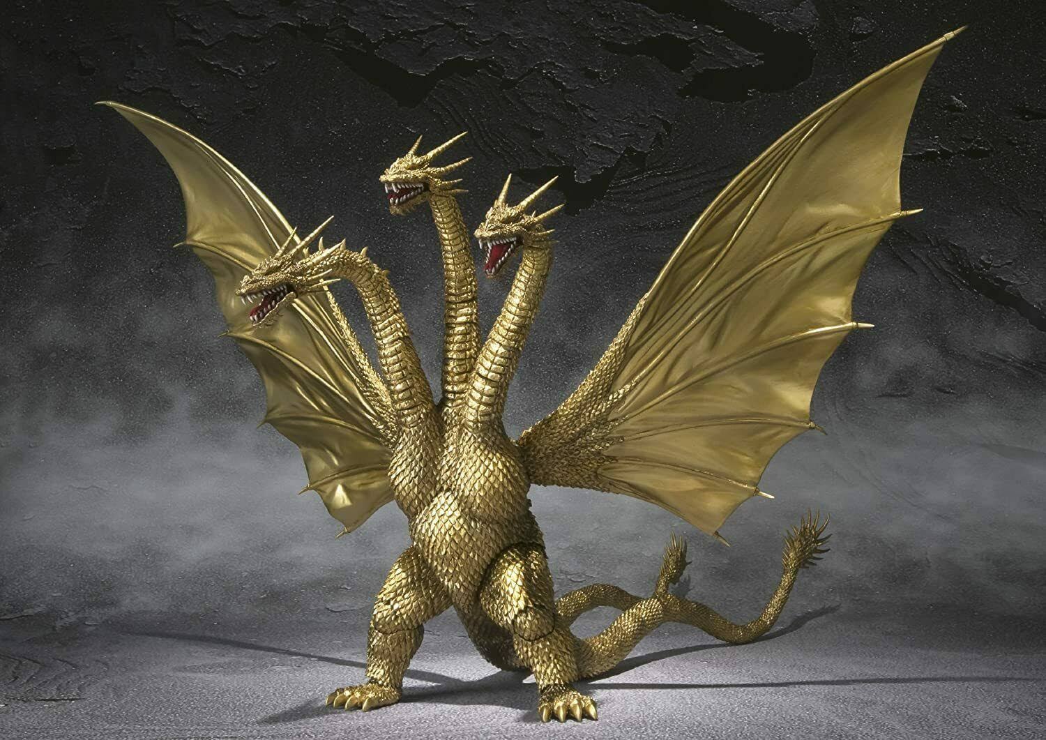 S.H.Monster Arts Godzilla King Ghidorah Action Figure