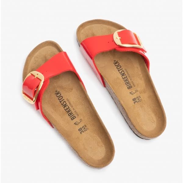 Birkenstock Madrid Big Buckle 1020044 Ladies Birko-Flor Patent O