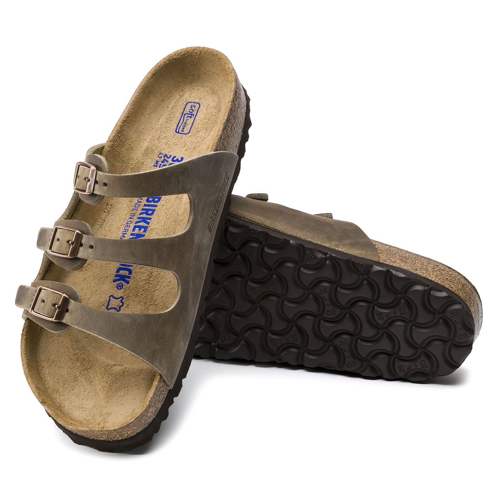 Birkenstock Women's Florida Soft Footbed Oiled Leather Sandals