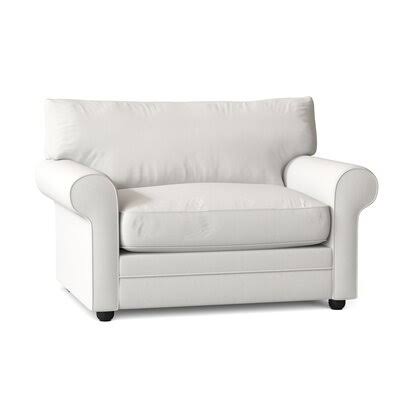 Winsford Armchair Birch Lane Body Fabric: Classic Bleach White