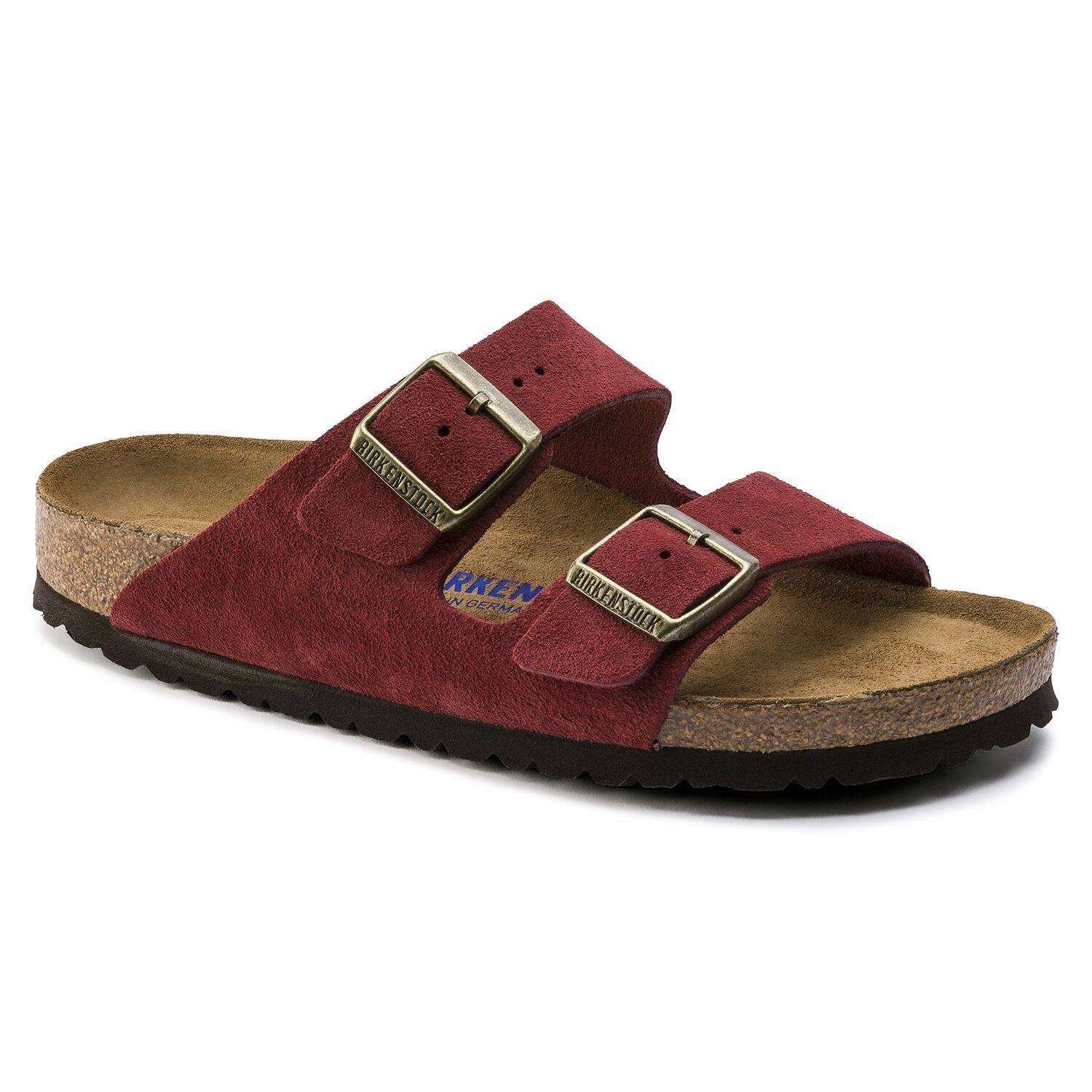 Birkenstock Women's Arizona Soft Footbed Suede Sandals
