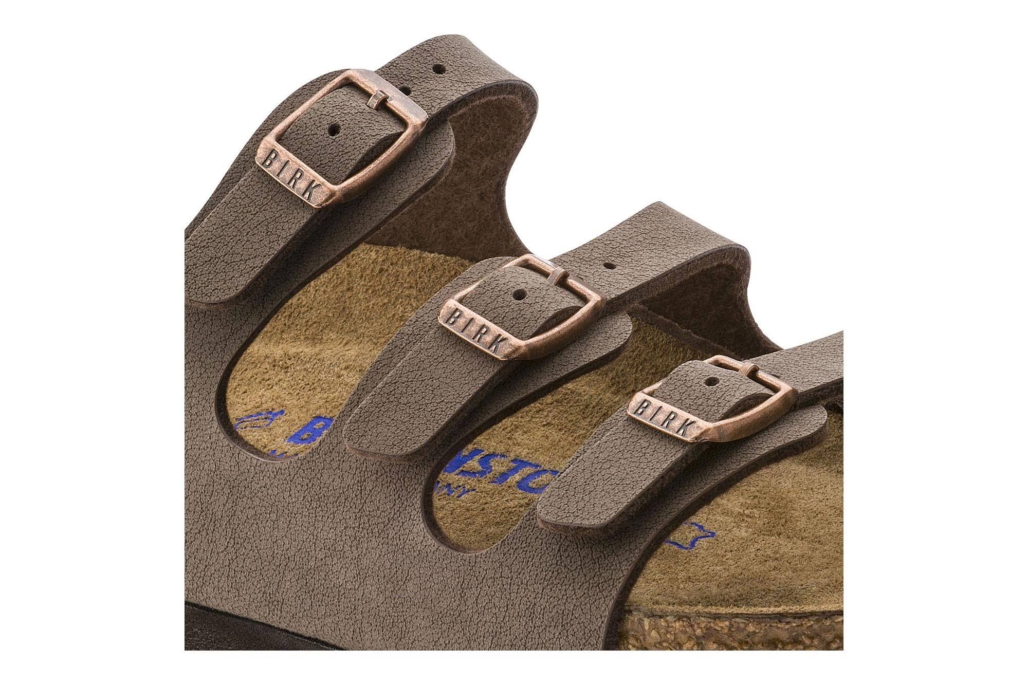Birkenstock Women's Florida Soft Footbed Sandals (Mocha) - Size 11.0 M