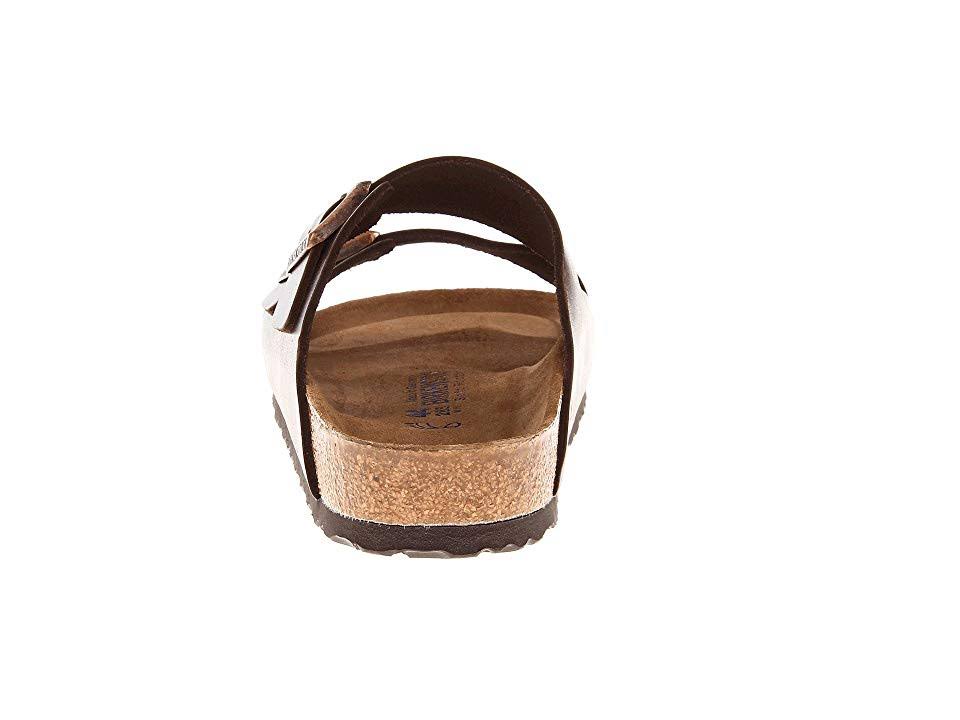 Birkenstock Arizona Soft Footbed - Leather Brown Amalfi / 38 / Narrow