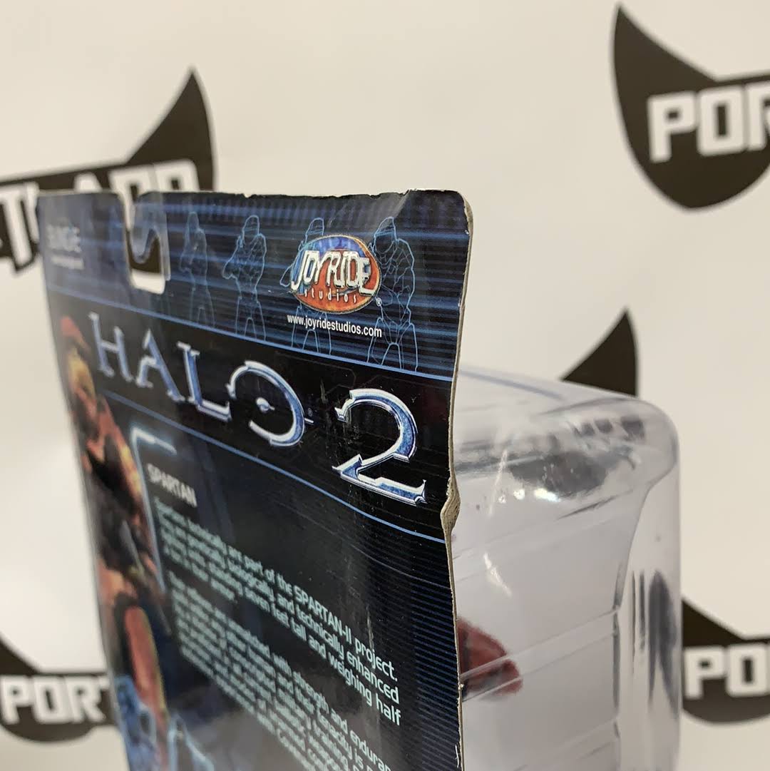 Halo 2 Series 4 Figure: Red Spartan with Blue Trim
