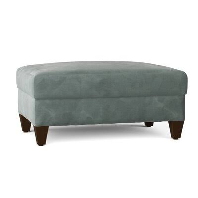 Birch Lane Fairchild 44x22 Rectangle Standard Slipcovered Ottoman Body Fabric: Empire Caribbean