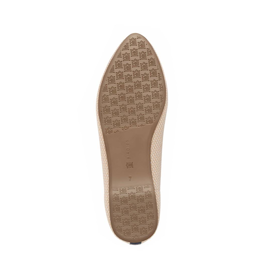 Birdies The Blackbird - Eggshell Shoes - Washable | Vegan , Size 6.5
