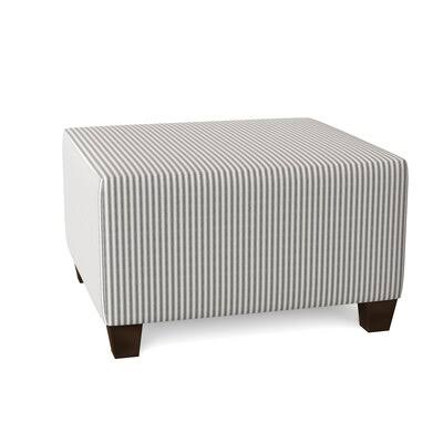 Birch Lane Lise 29x22 Rectangle Standard Ottoman Body Fabric: Cruise Adrift