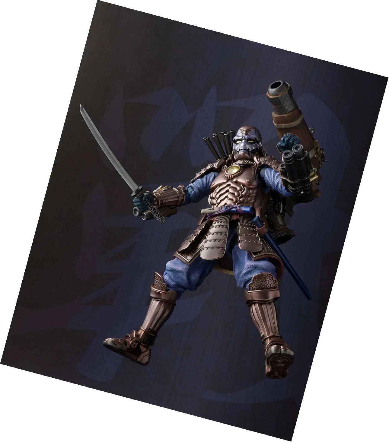 Marvel Koutetsu Samurai War Machine Manga Realization Action Figure