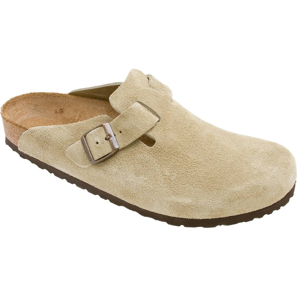 Birkenstock Boston Clog - 45 - Taupe Suede