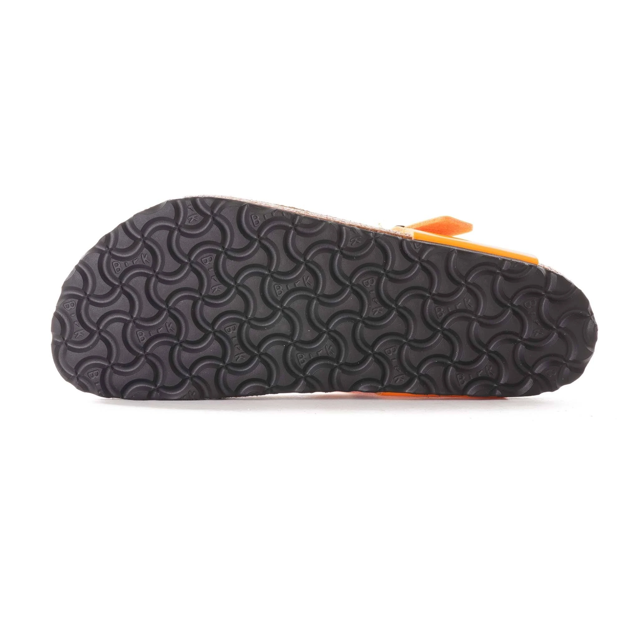Birkenstock Gizeh Birko-Flor Patent Marygold Thong Sandals