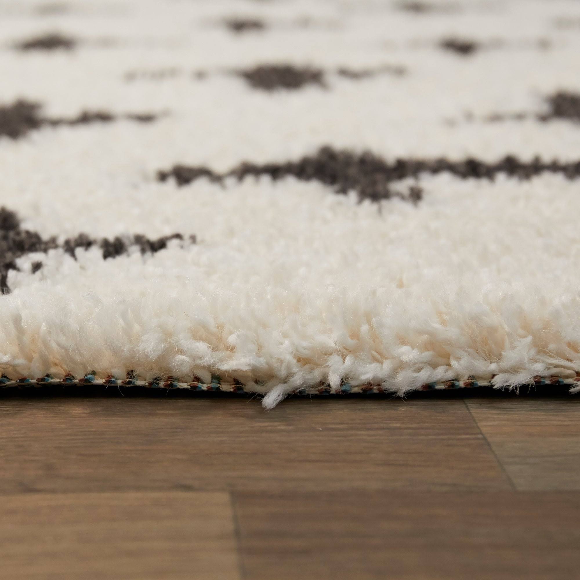 BALTA Delany Cream 5 ft. x 7 ft. Plush Plus Area Rug, Ivory