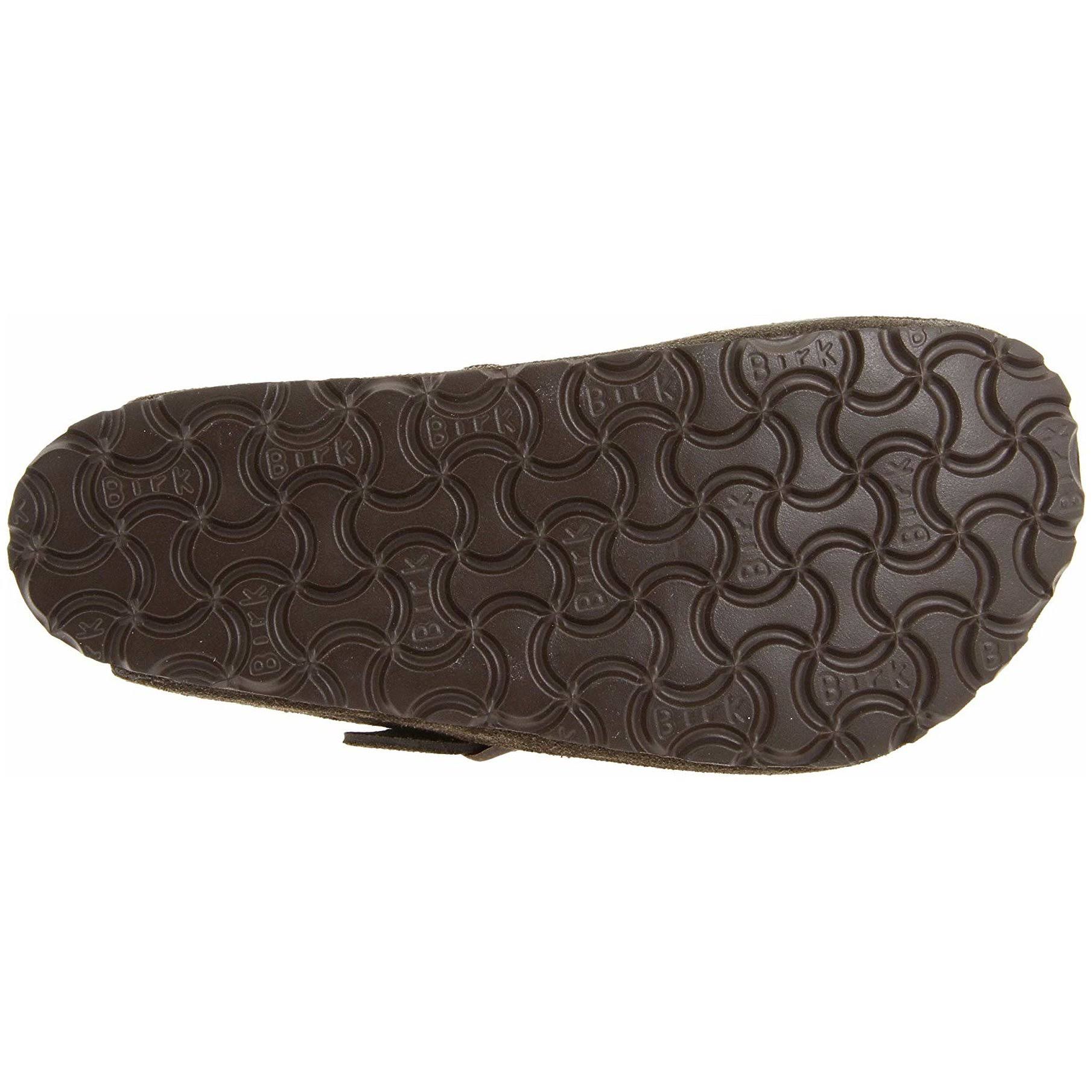 Birkenstock Unisex Boston Suede Clog, Size: 36 N, Mocha Suede