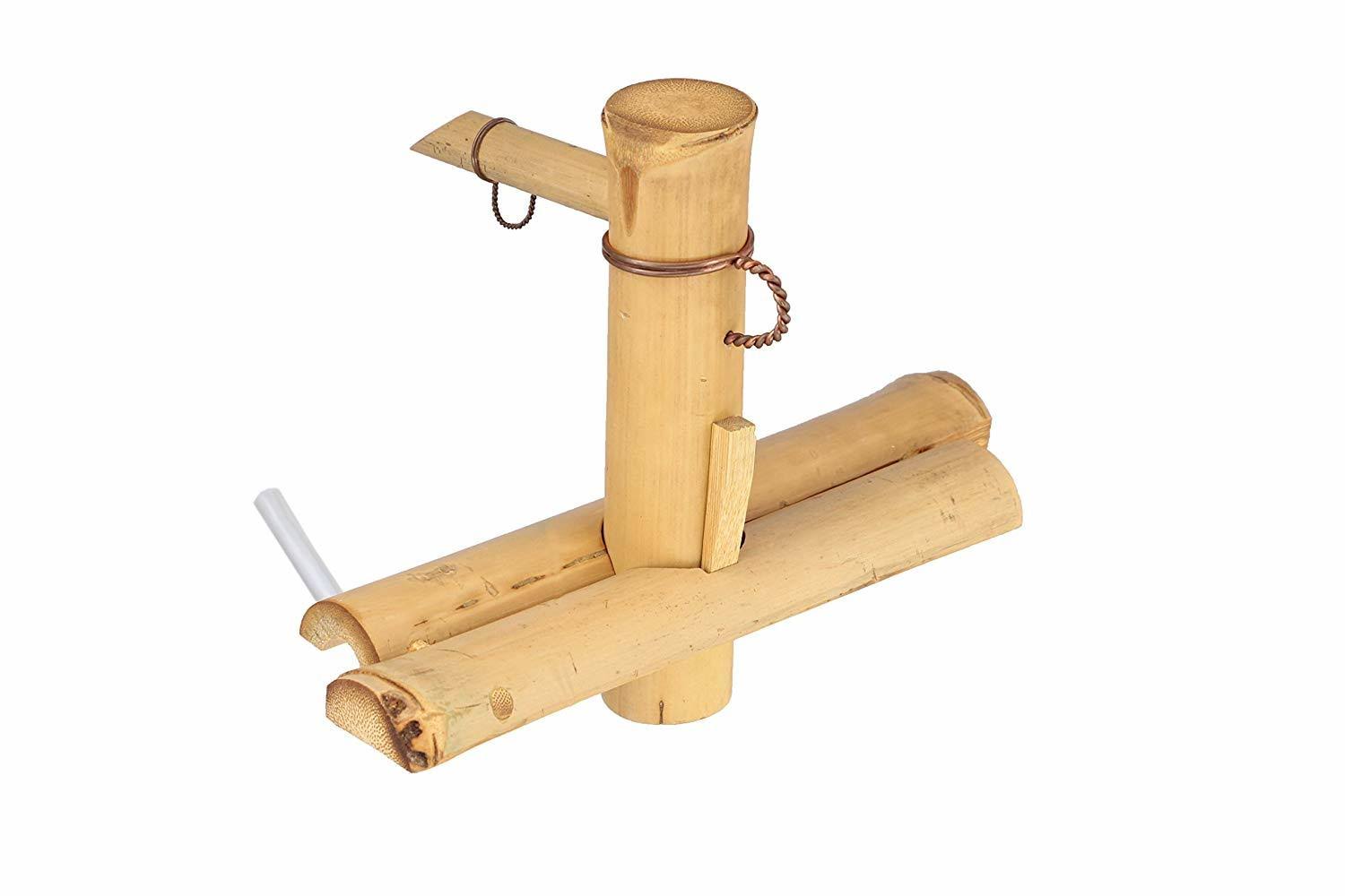 Bamboo Accents 7-In. Adjustable Spout and Pump Fountain Kit