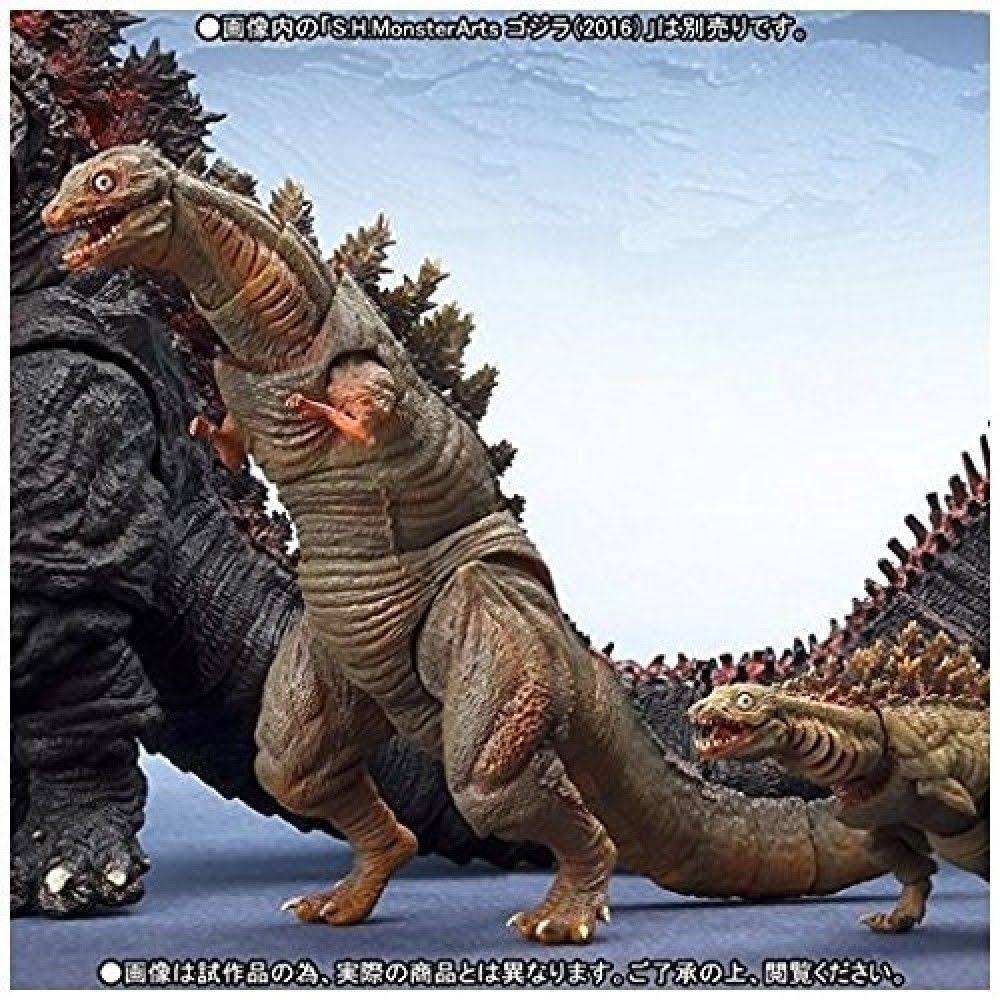 S.H.MonsterArts Godzilla (2016) Second Form & Third Form Set