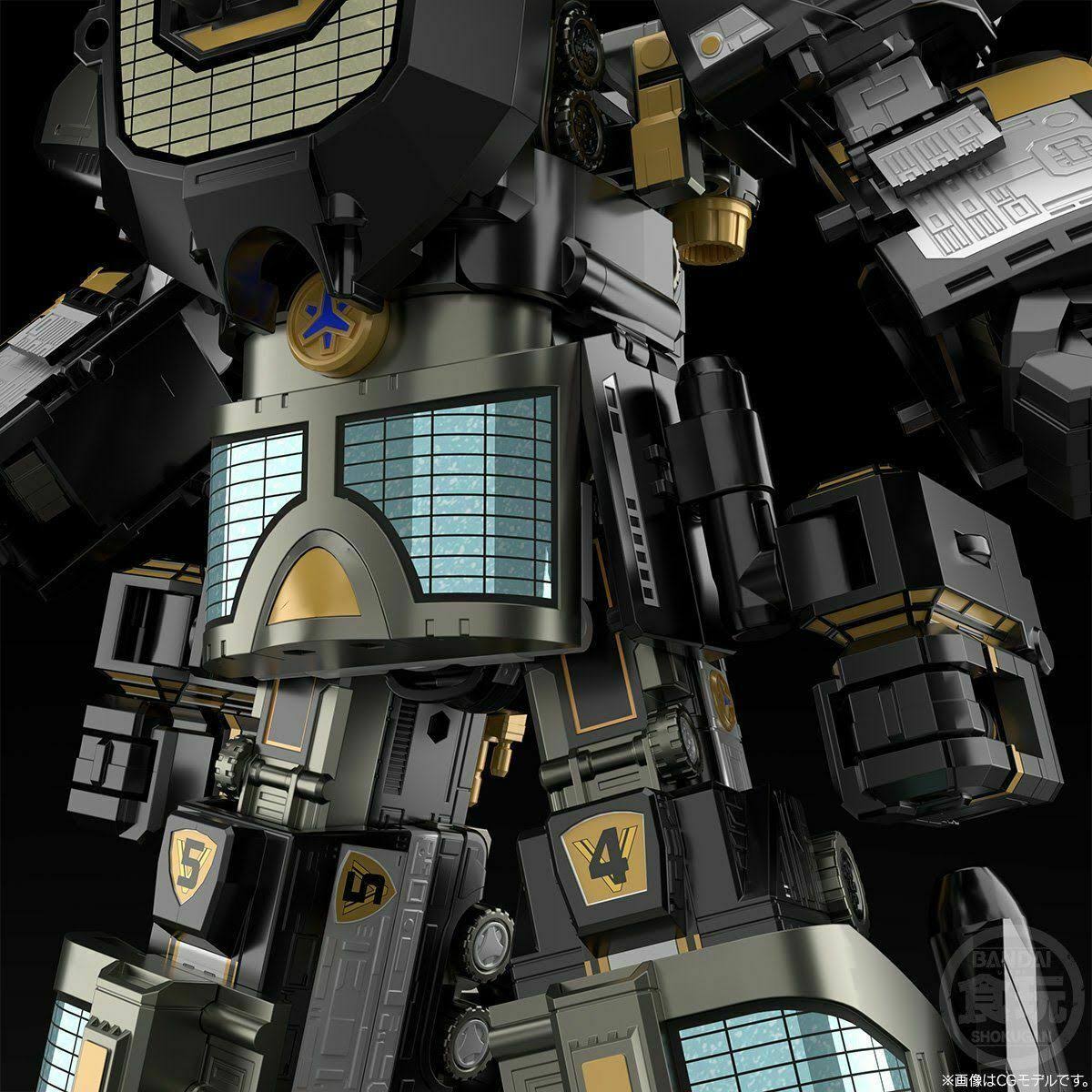 Super Minipla Black Max Victory Robo Gogofive Model Kit Premium Bandai Limited