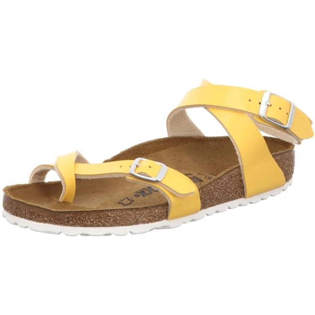Birkenstock Yara 1008844 Ladies Birko-Flor Amber Yellow: Size 42