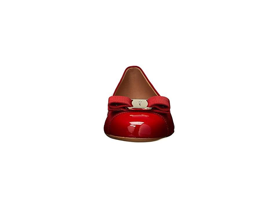 Salvatore Ferragamo Varina Ballet Flat Red 8
