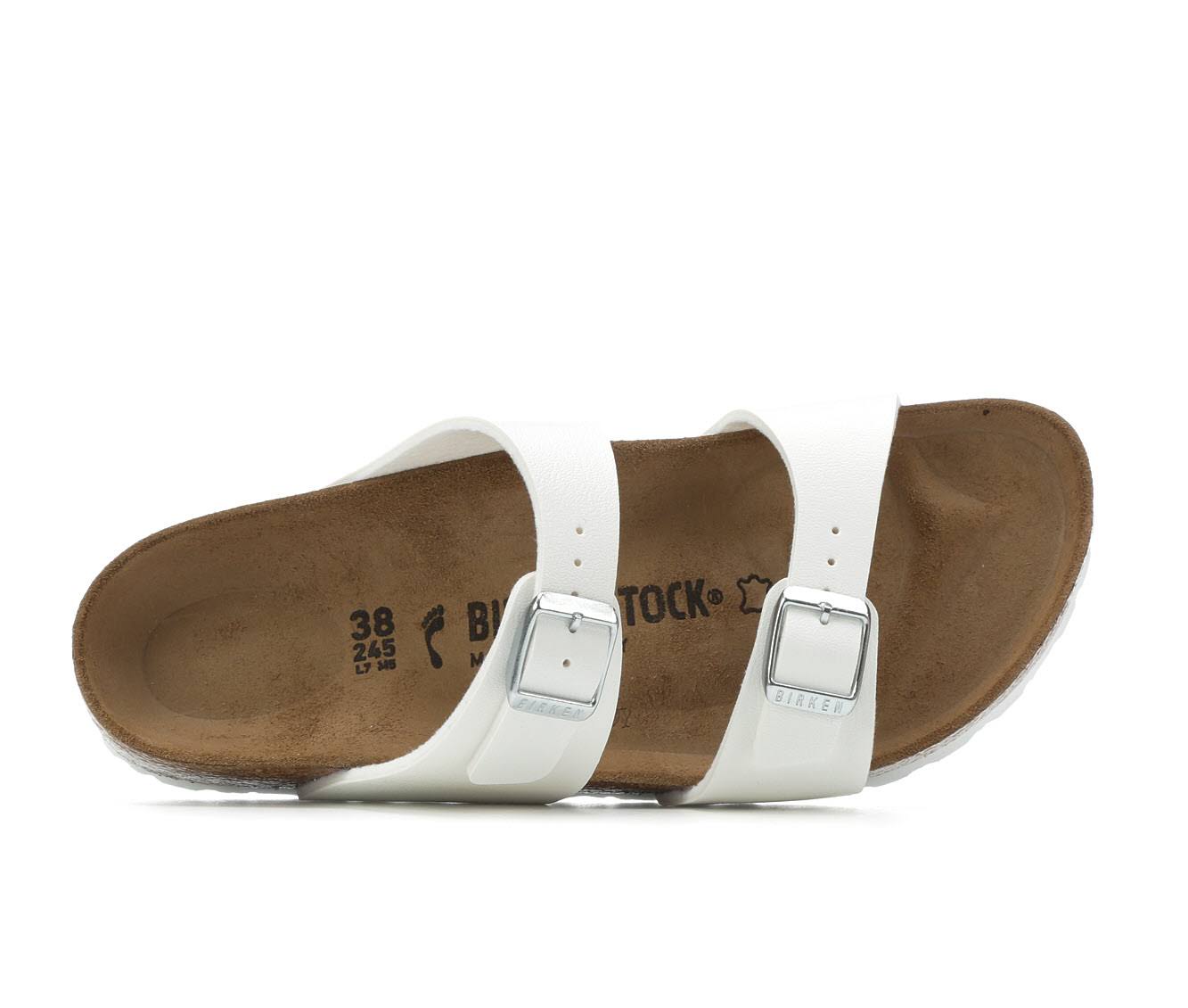 Birkenstock Women's Sydney Footbed Sandals (White) - Size 11.0 M