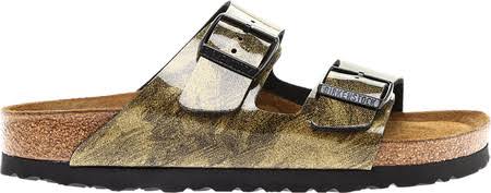 Birkenstock Arizona Soft Footbed, Milky Way Gold Birko-Flor Size: 37 N