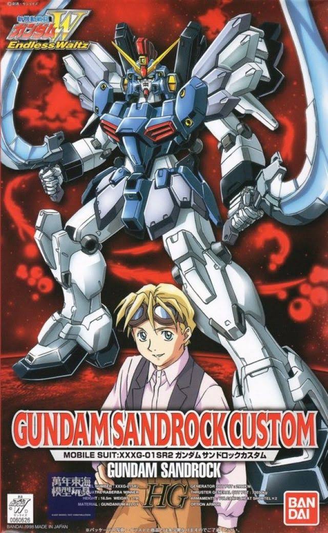 EW-06 1/100 High Grade Endless Waltz Custom Gundam Sandrock Model Kit