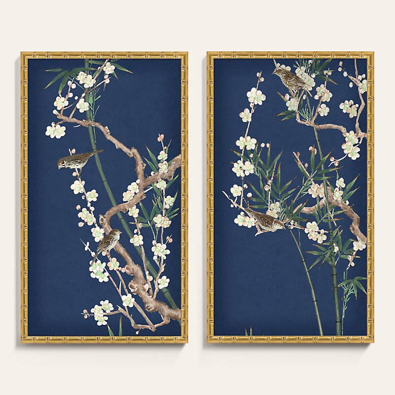 Blooming Branches Art 29x22 x 16x22 - Ballard Designs
