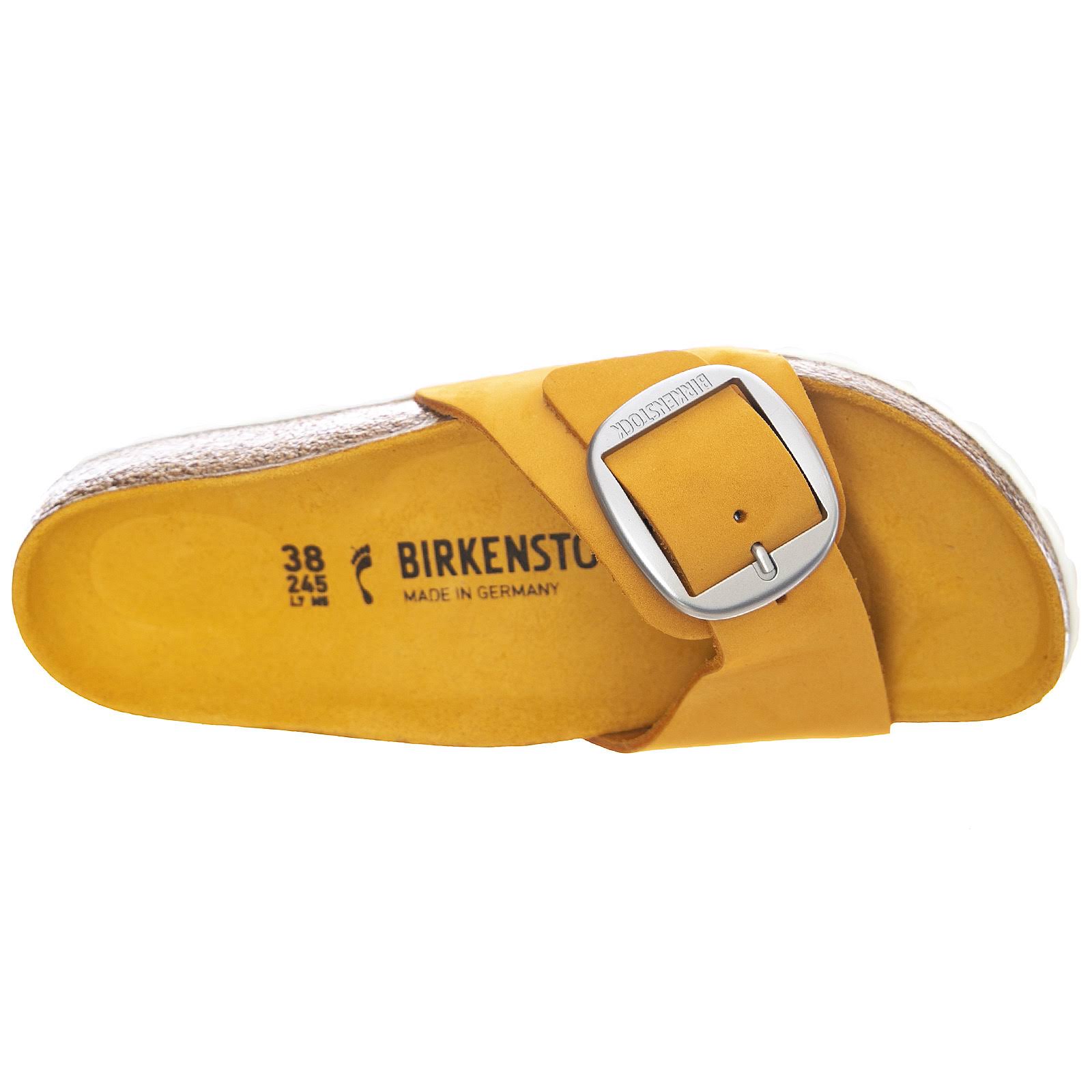 Birkenstock Womens Apricot Madrid Big Buckle Sandals