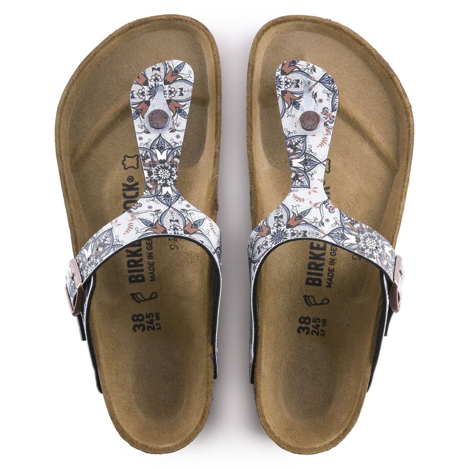 Birkenstock Gizeh Birko-Flor Boho Flowers Navy 40 / Regular