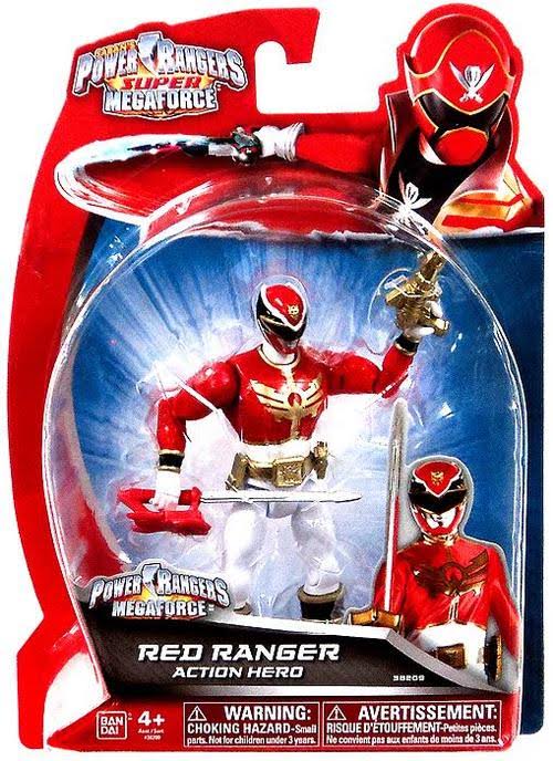 Power Rangers Super Megaforce Red Ranger Action Hero Figure