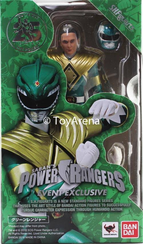Mighty Morphin Power Rangers Figuarts Green Ranger Action Figure