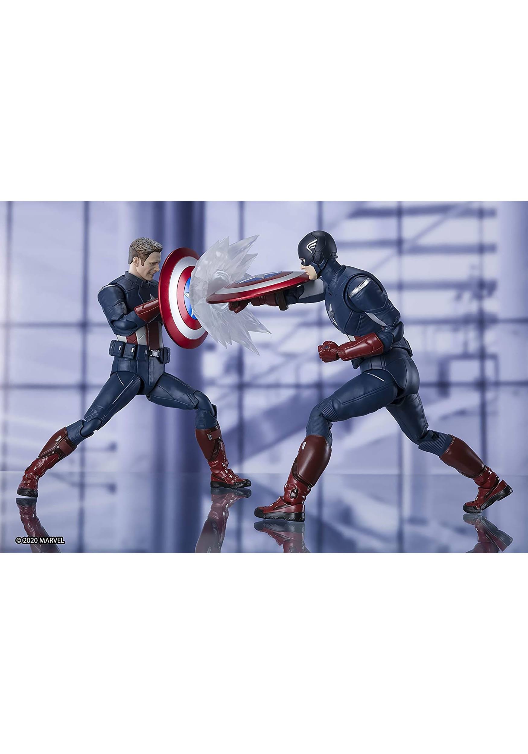 S.H.Figuarts Avengers Endgame: Captain America (Cap vs. Cap) Edition