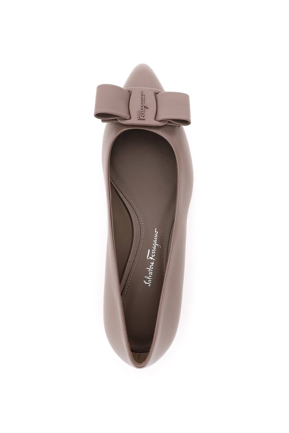 Salvatore Ferragamo Viva Leather Flat