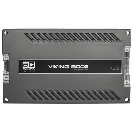 Banda 8000 Watts Max 2 Ohm Car Audio Amplifier - Viking 8002