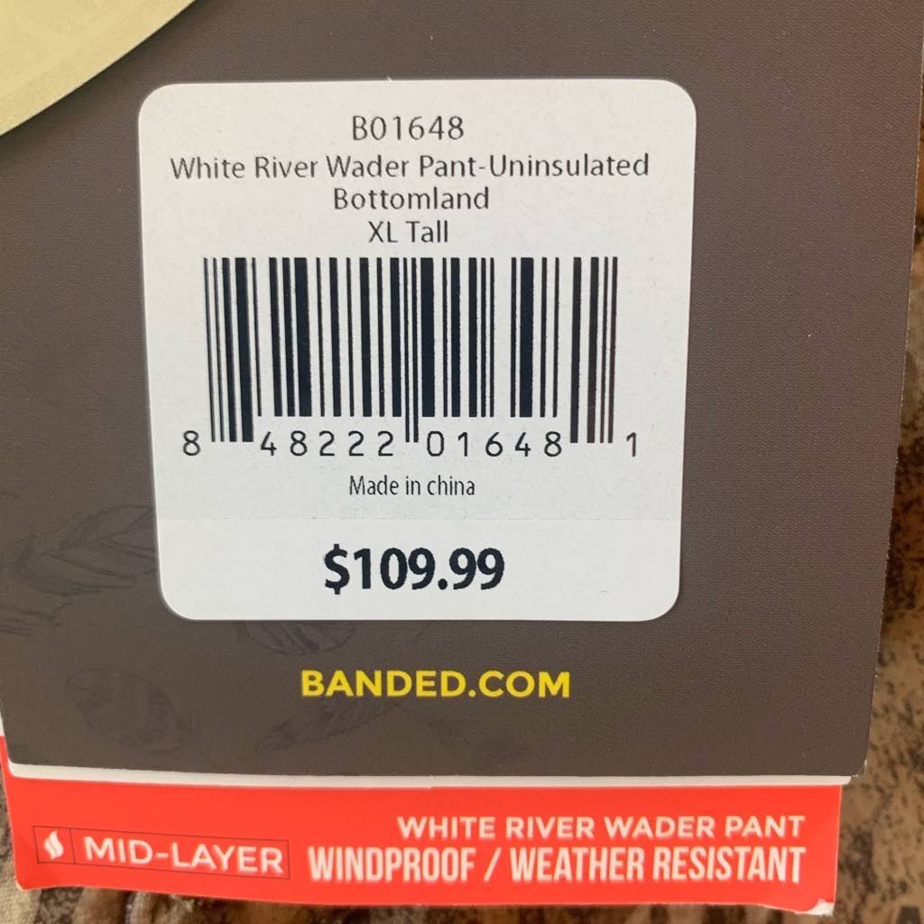 Banded White River Wader Pants