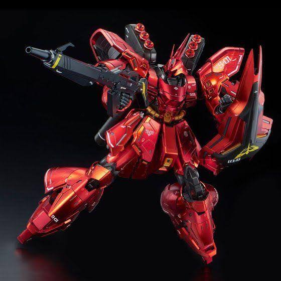 Bandai Premium P Gundam Base Limited Sazabi Ver. KA Special Coating mg 1/100 Model Kit