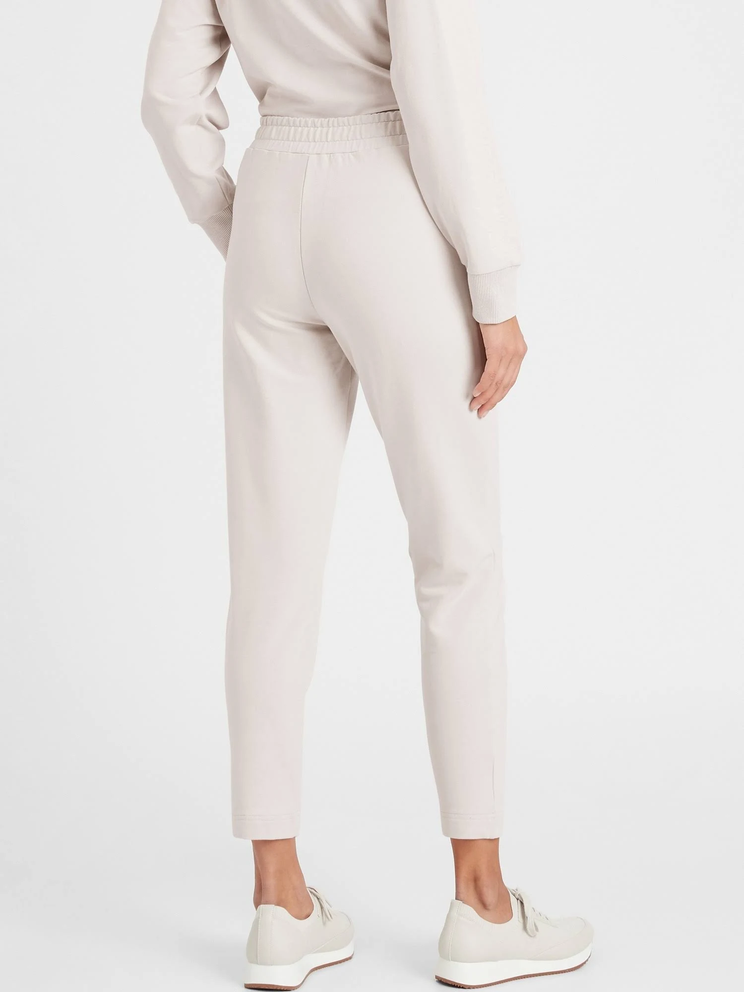 Banana Republic Women's French Terry Jogger Selenite Size Xs