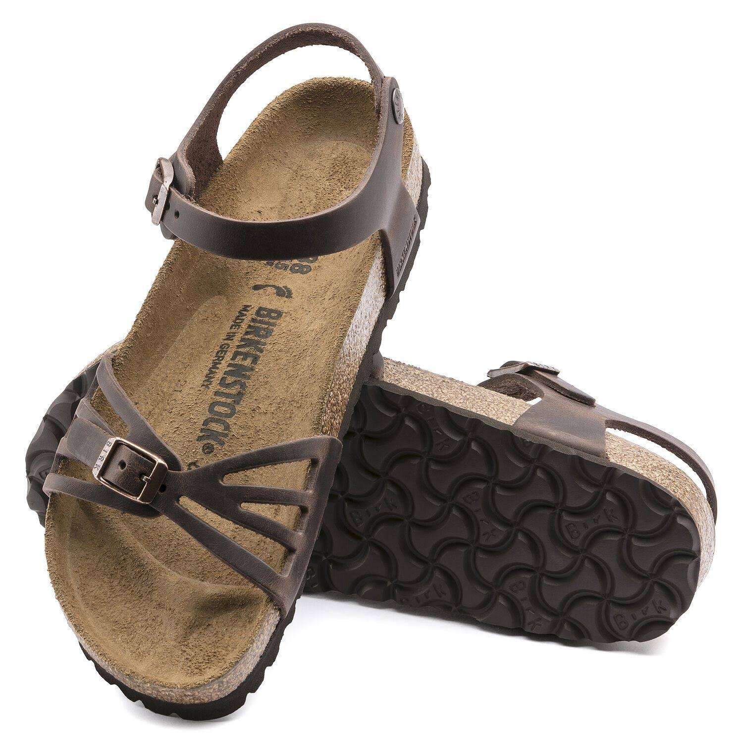 Birkenstock Women's Bali, Habana Oiled Leather Size: 37 N