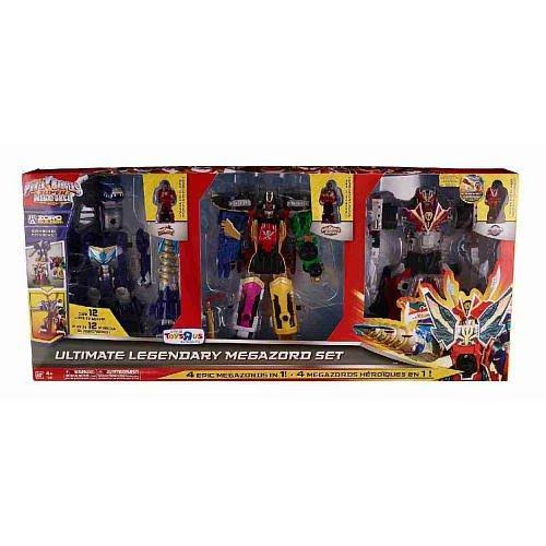 Power Rangers Super Megaforce Action Figure 3-Pack Ultimate Legendary Megazord [Dino Thunder, Super Megaforce & Rpm]