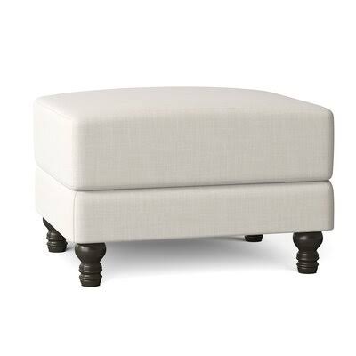 Birch Lane Montgomery 31x22 Rectangle Standard Ottoman Body Fabric: Conversation Pearl