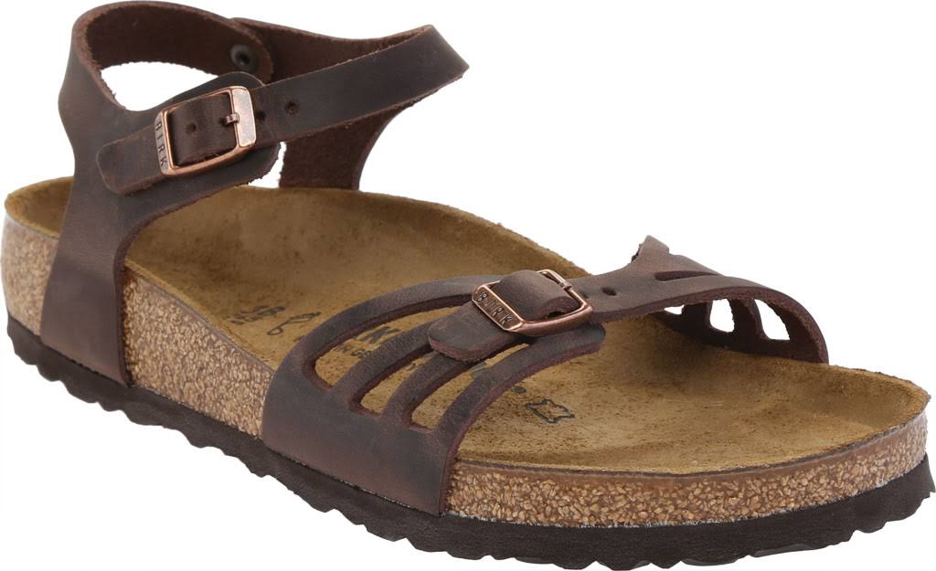 Birkenstock Women's Bali, Habana Oiled Leather Size: 37 N