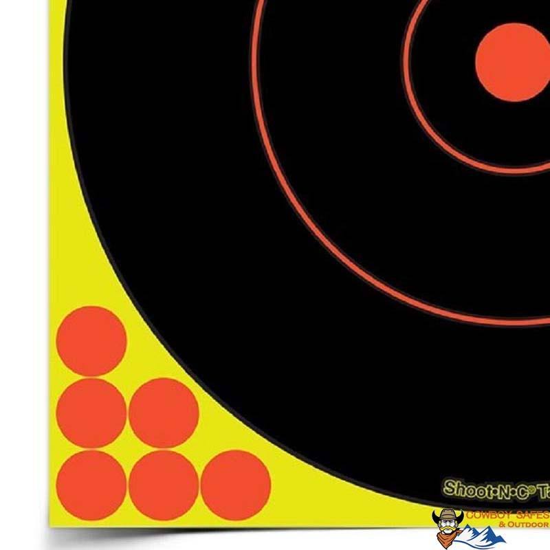 Birchwood Casey 34050 Shoot-N-C 12in Round Bullseye-50 Targets