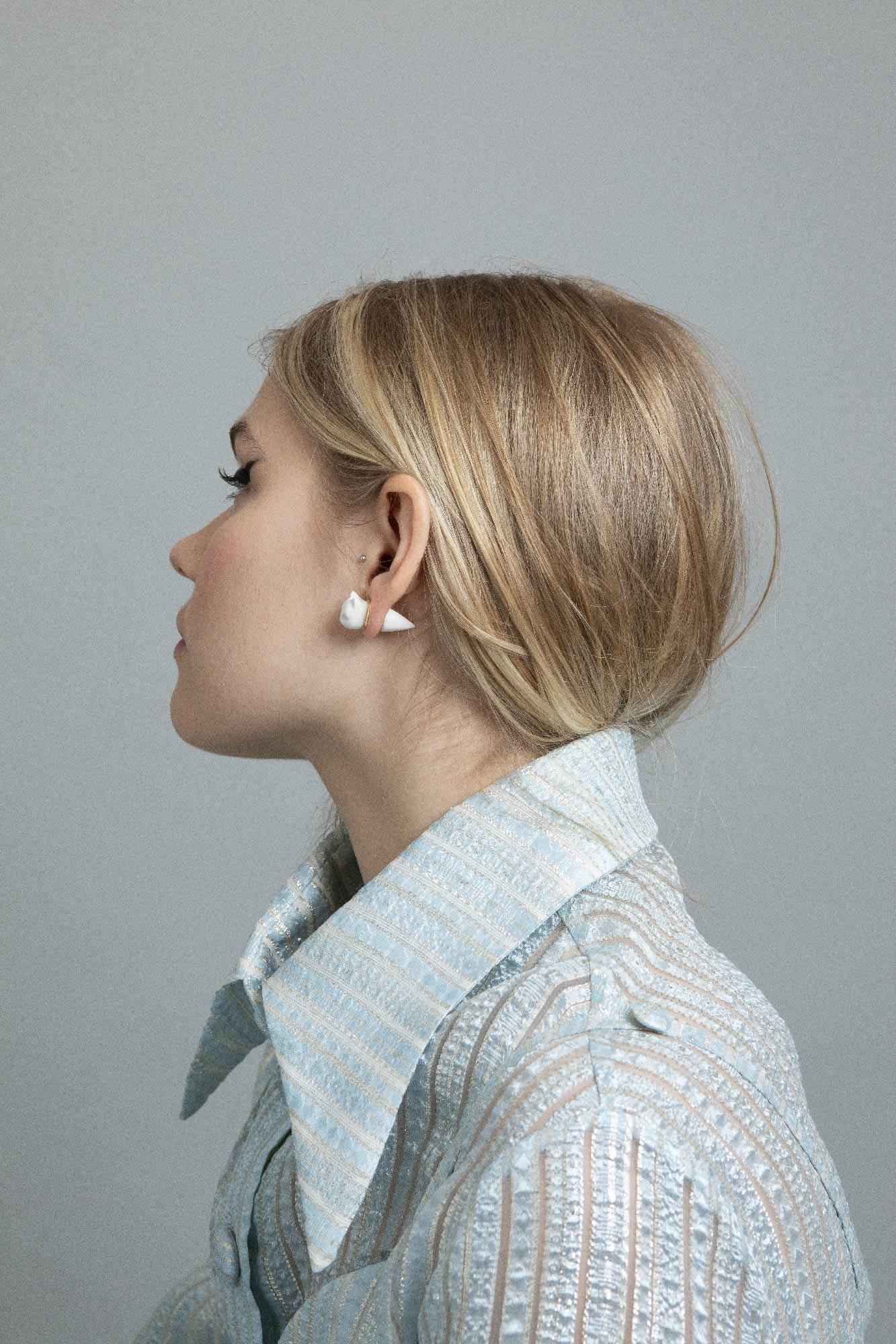 CAT & SPIKE SINGLE EARRING