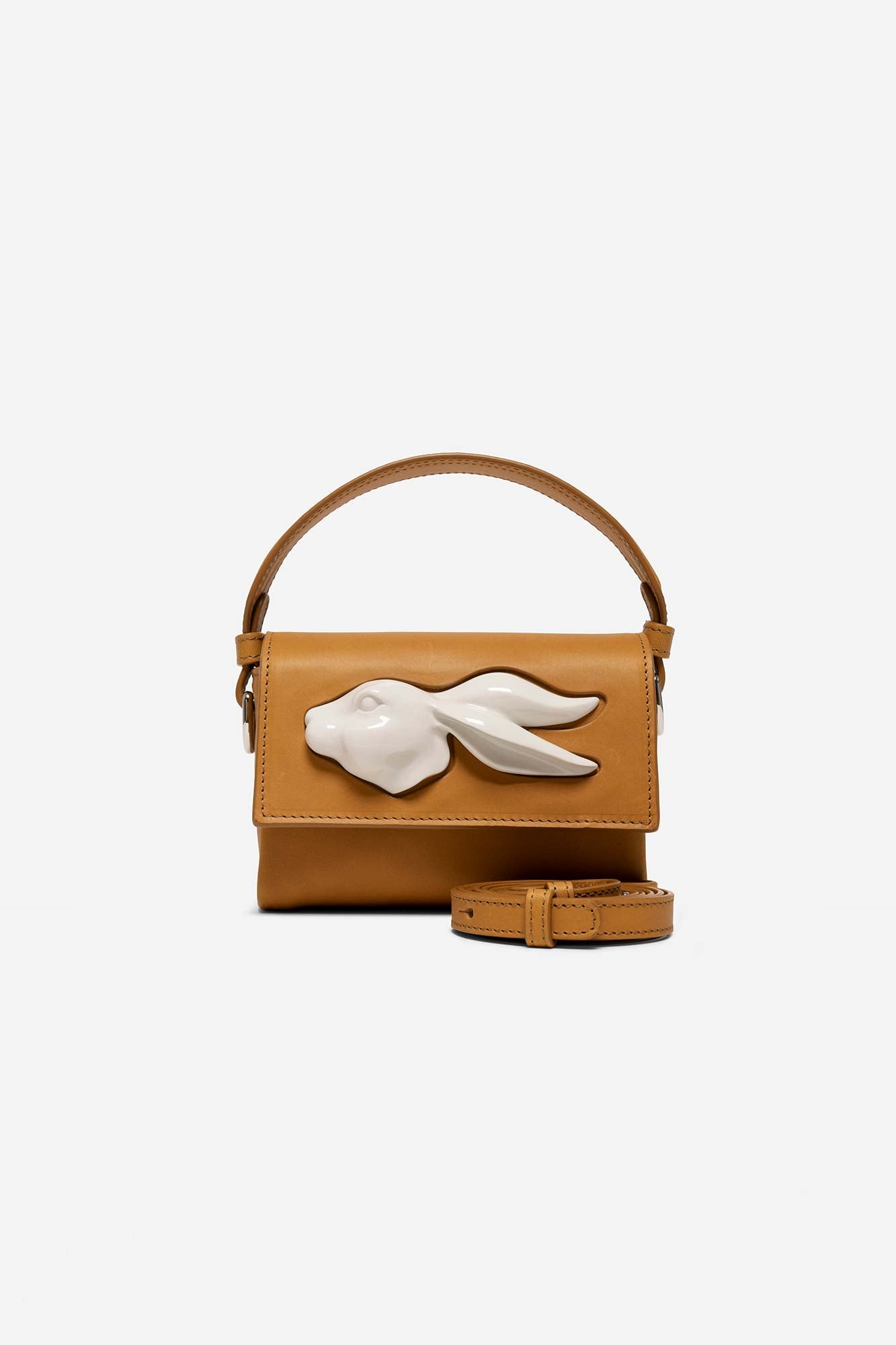 FLAP MINI RABBIT HEAD BAG MIELE