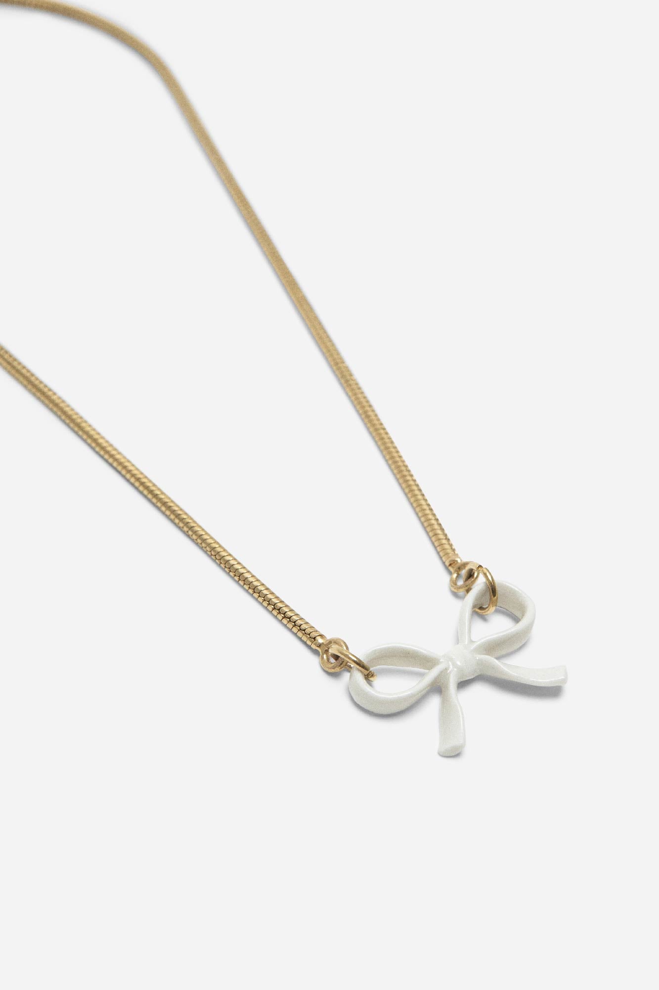 BOW CHAIN NECKLACE