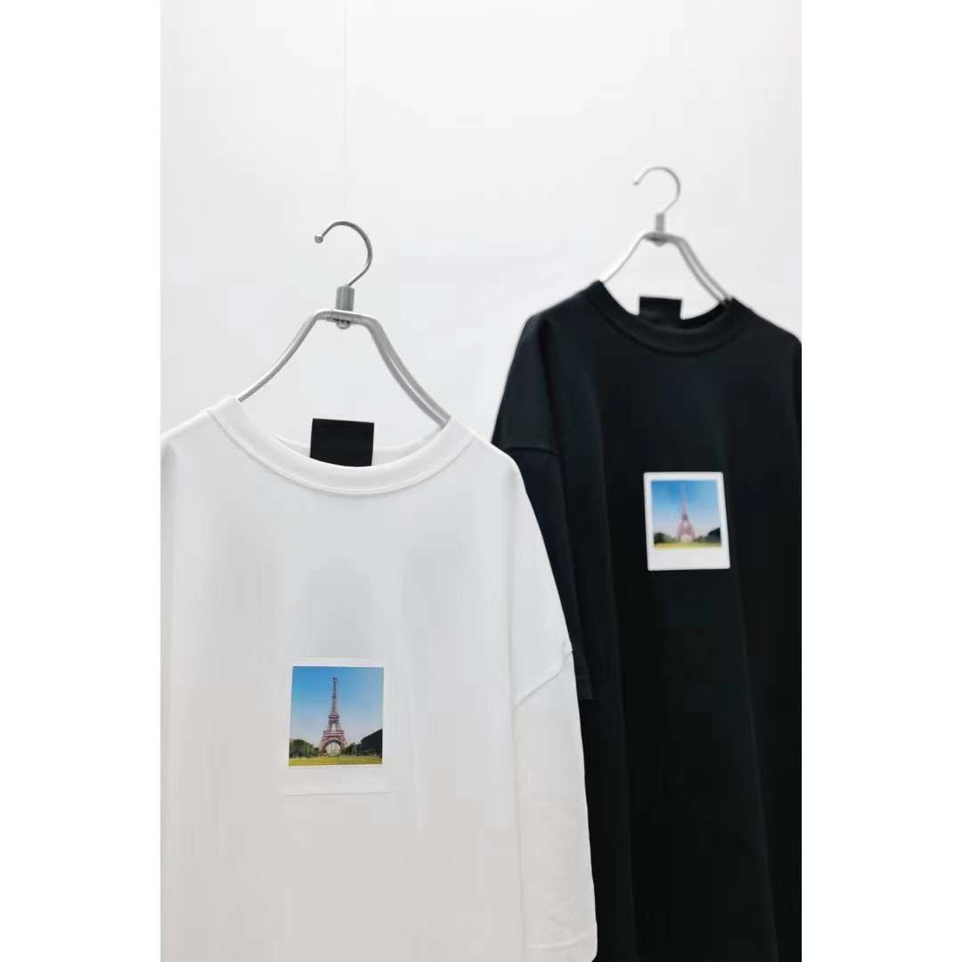 Balenciaga SS23 Architectural Print Short Sleeve T-Shirt White 5.23