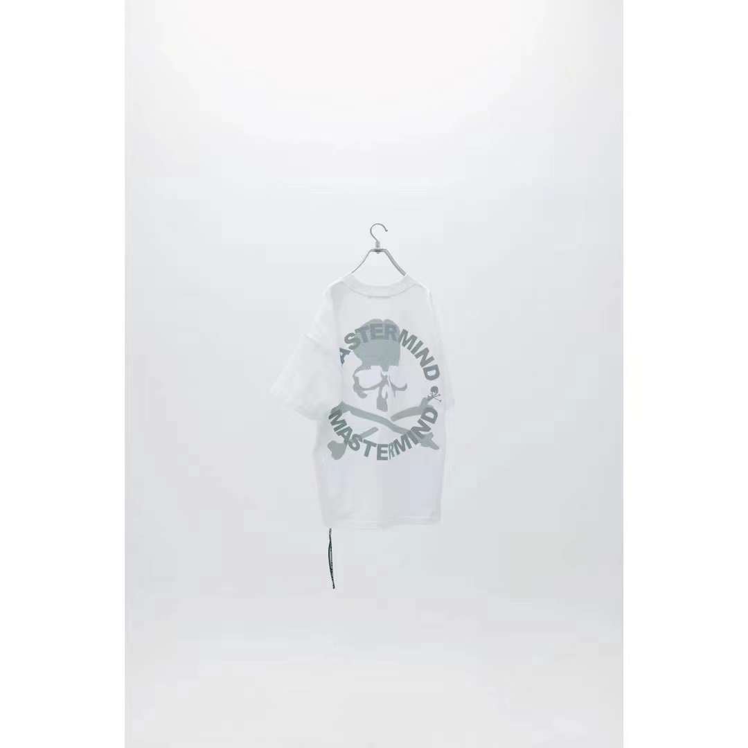MasterMind Japan Foil stamping logo T-shirt White 5.16