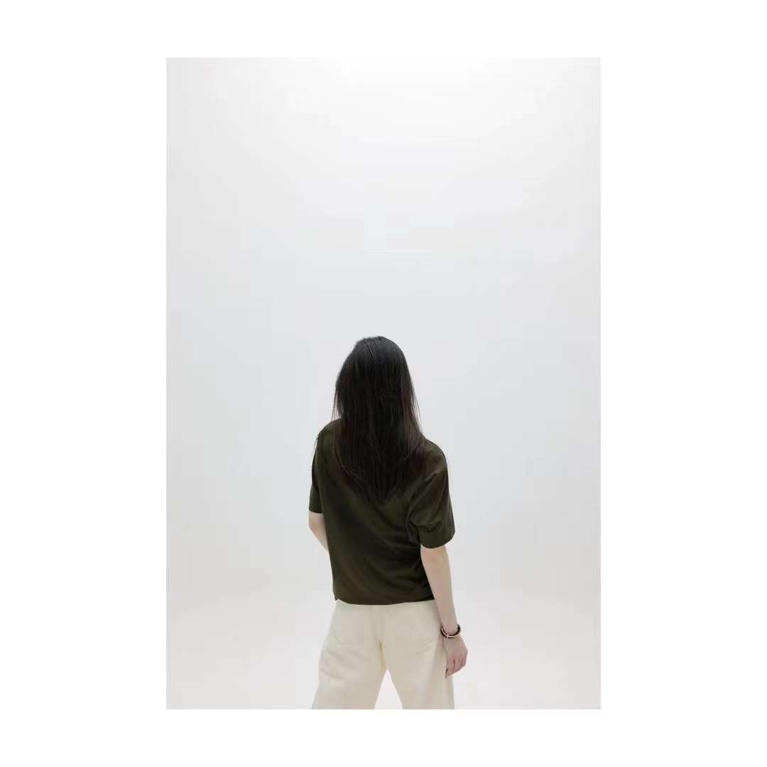 Givenchy FW22 lettering logo print T-shirt Brown 5.16