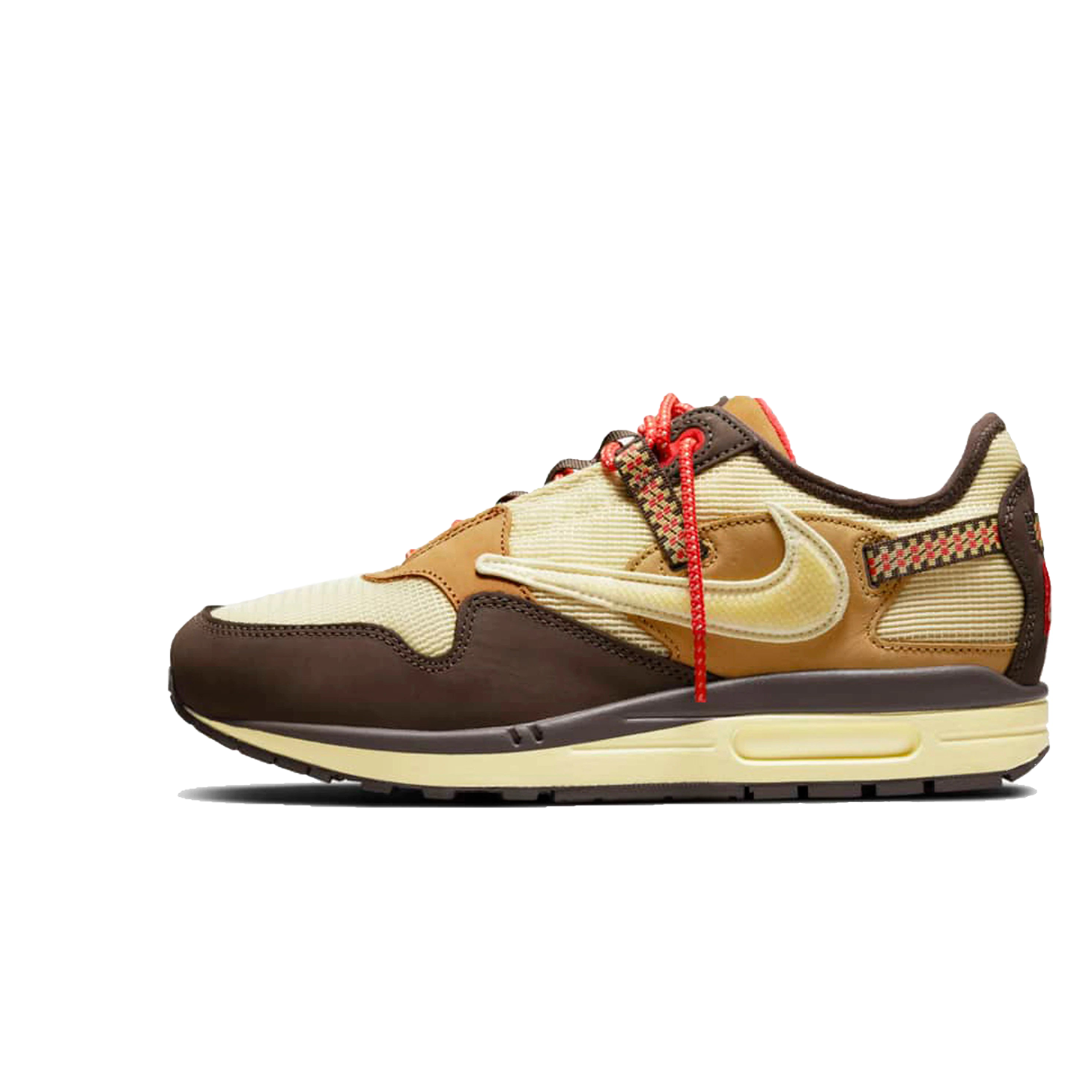 【Clearance】 Nike Air Max 1 Travis Scott Cactus Jack Baroque Brown（US9）