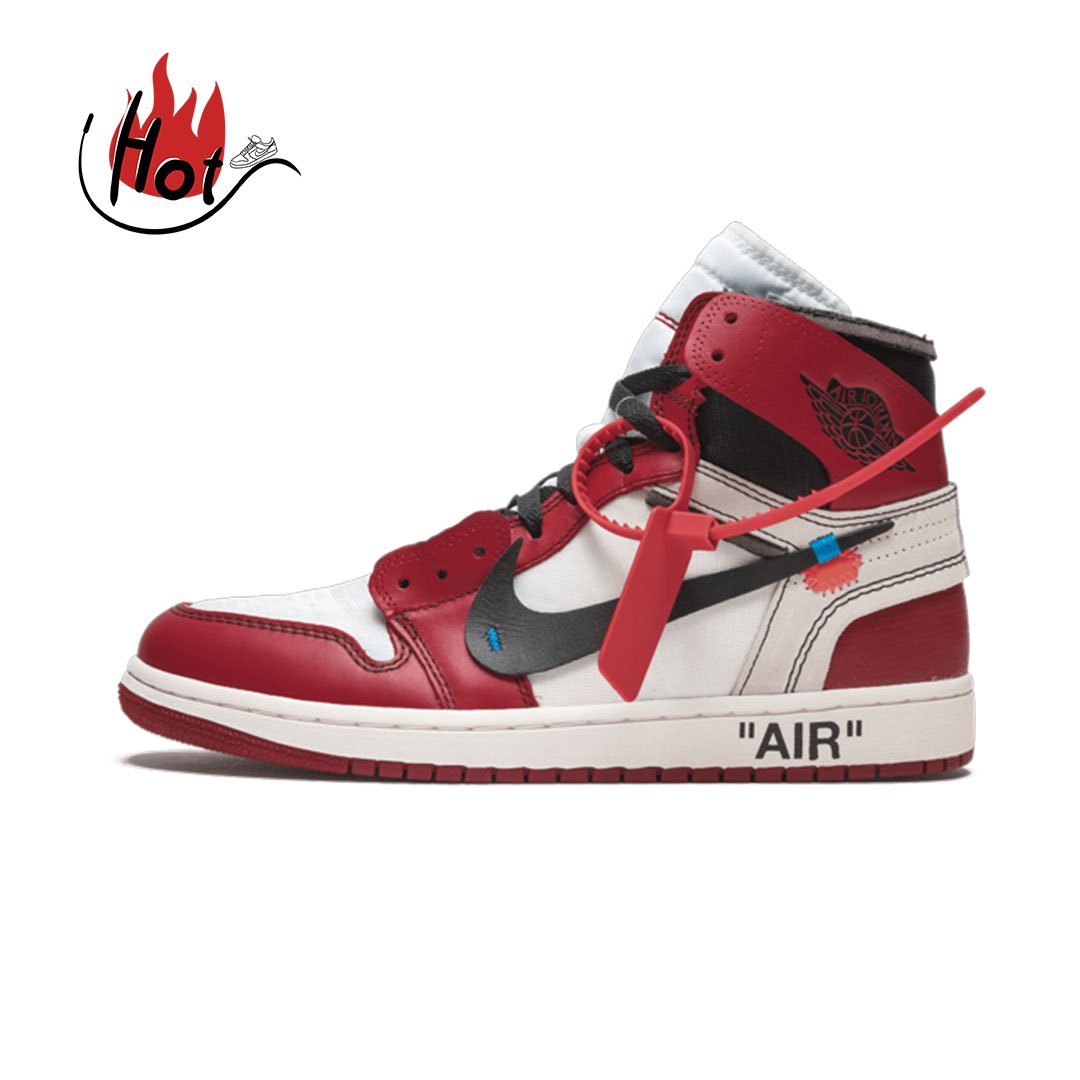 【Clearance】Jordan 1 Retro High Off-White Chicago（US12）